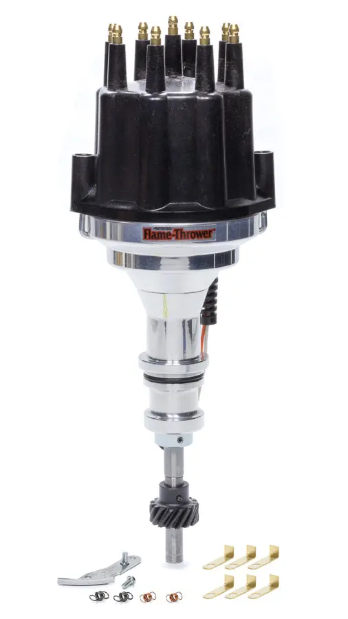 Billet Distributor Sbf 289/302 - Black Male Cap 1