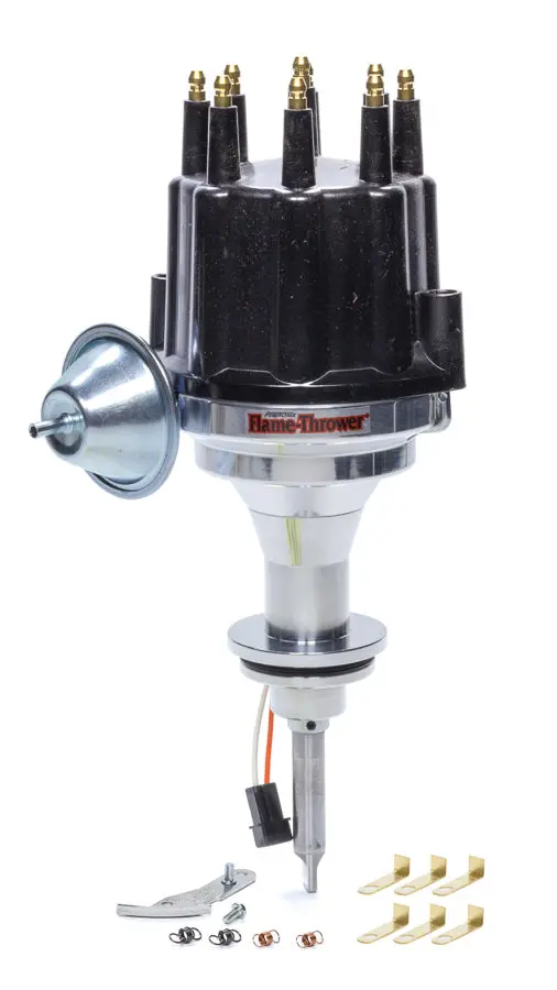 Billet Distributor Sbm 273-360  Black Male Cap 1
