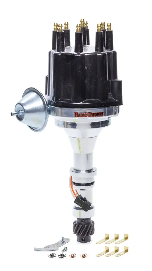 Billet Distributor Buick 215-350 Black Male Cap 1