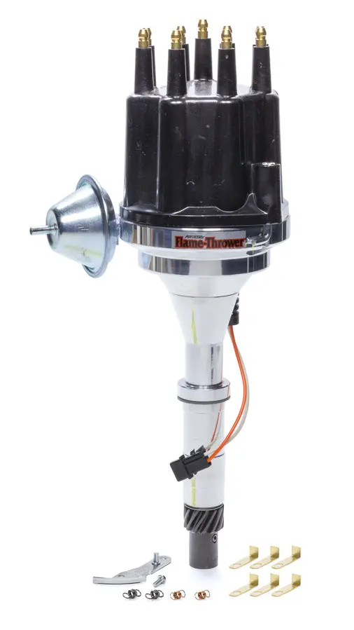 Billet Distributor Amc 290-401 Black Male Cap 1