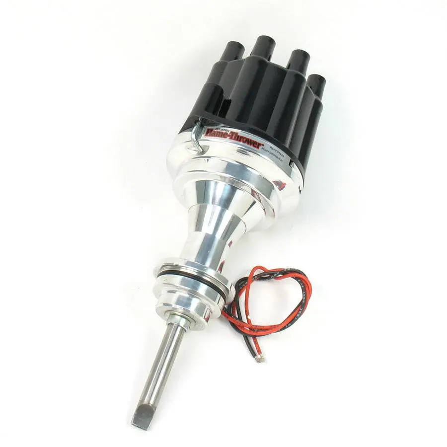 Pertronix 143800 Bbm Rb Ignitor Iii Dist. W/Blk Cap 1