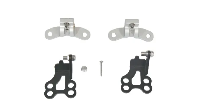 Precision Works Quick Release Door Hinges Billet - Honda 1