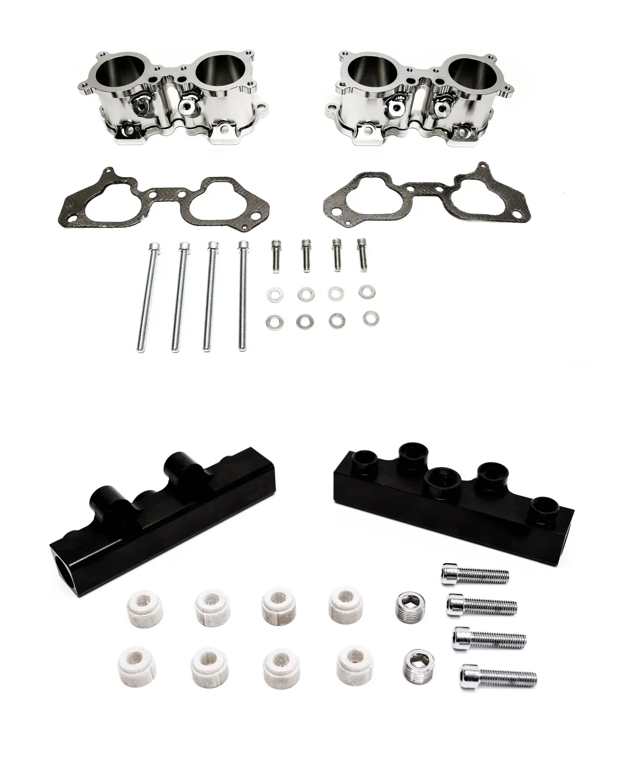 Precision Works Top Feed Tgv Housing & Fuel Rail Kit - Subaru Wrx Sti 1