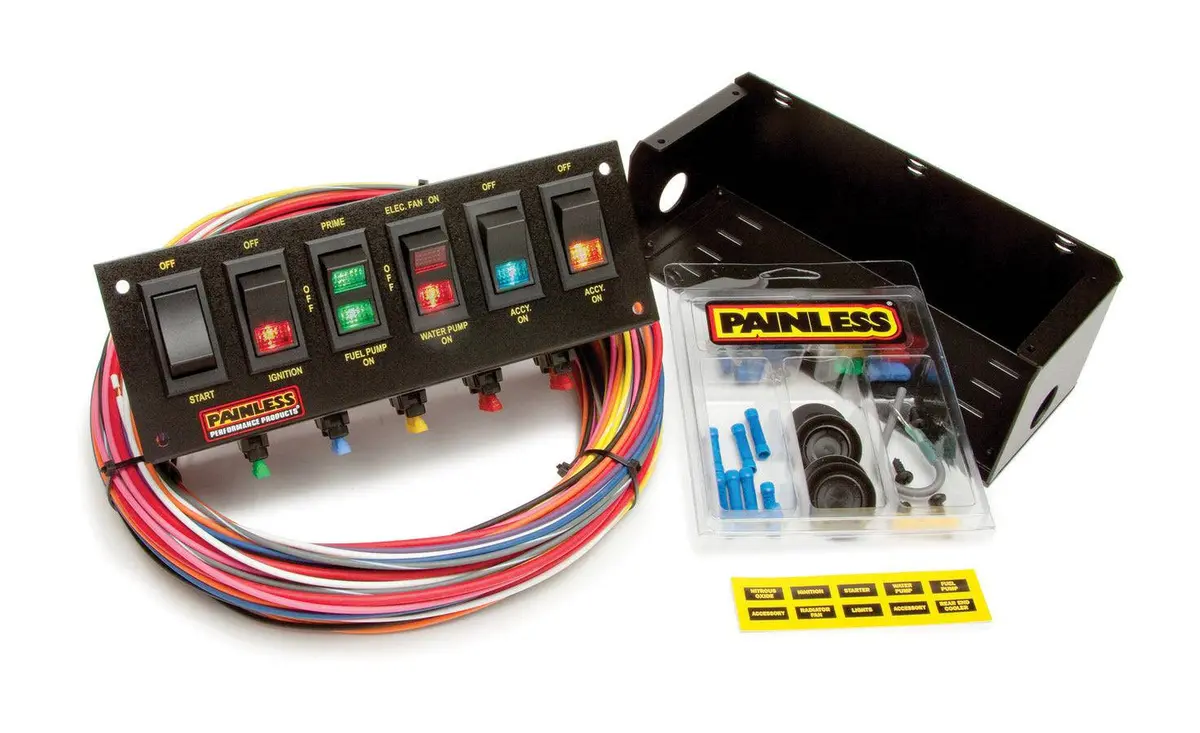 Painless 4 Switch Panel W/Harness 1