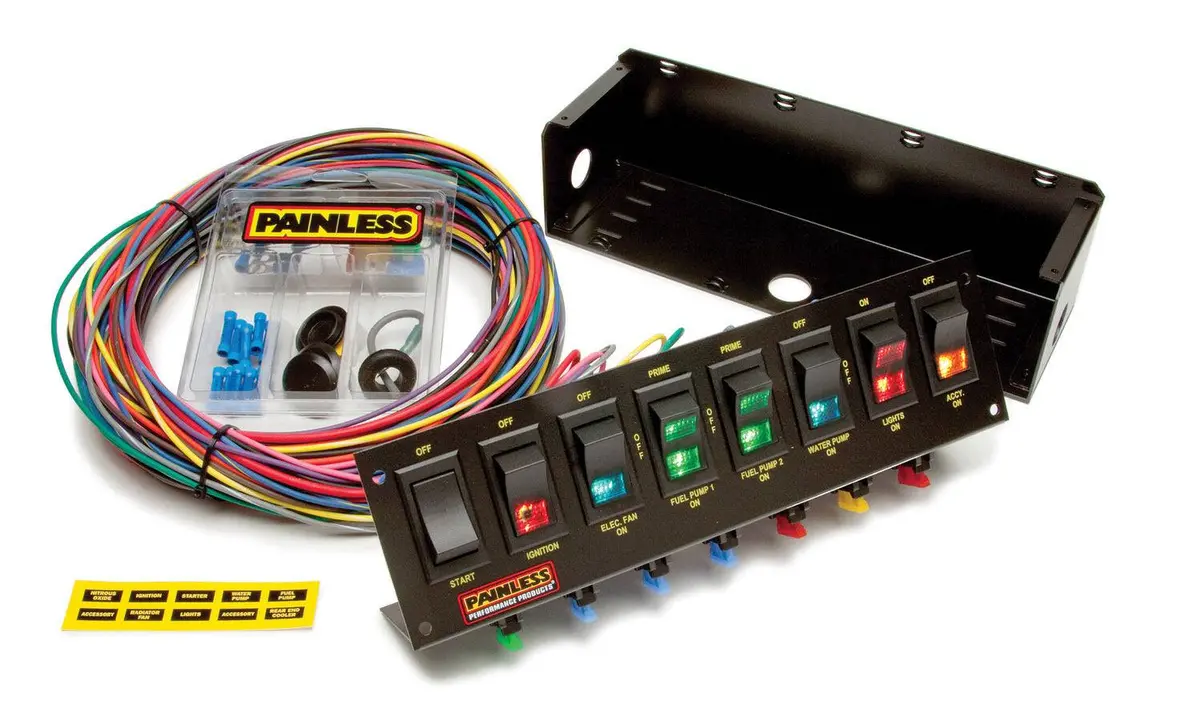 Painless 4 Switch Panel W/Harness 1