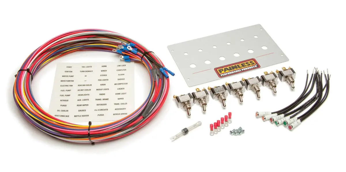 Painless 4 Switch Panel W/Harness 1