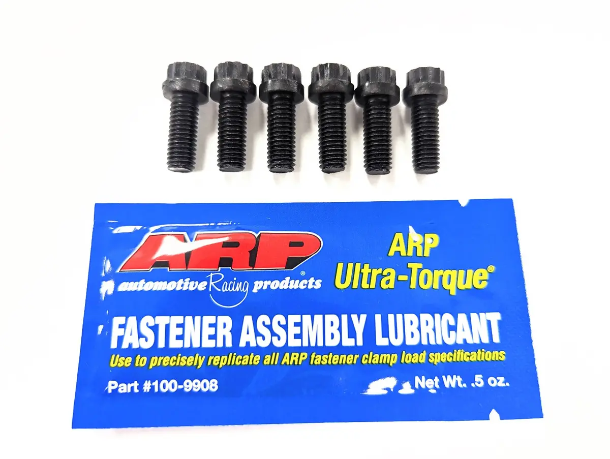 Plm Pressure Plate Bolts For Honda & Acura - Set Of 6 Pieces - Arp Ultra-Torque Lubricant 1
