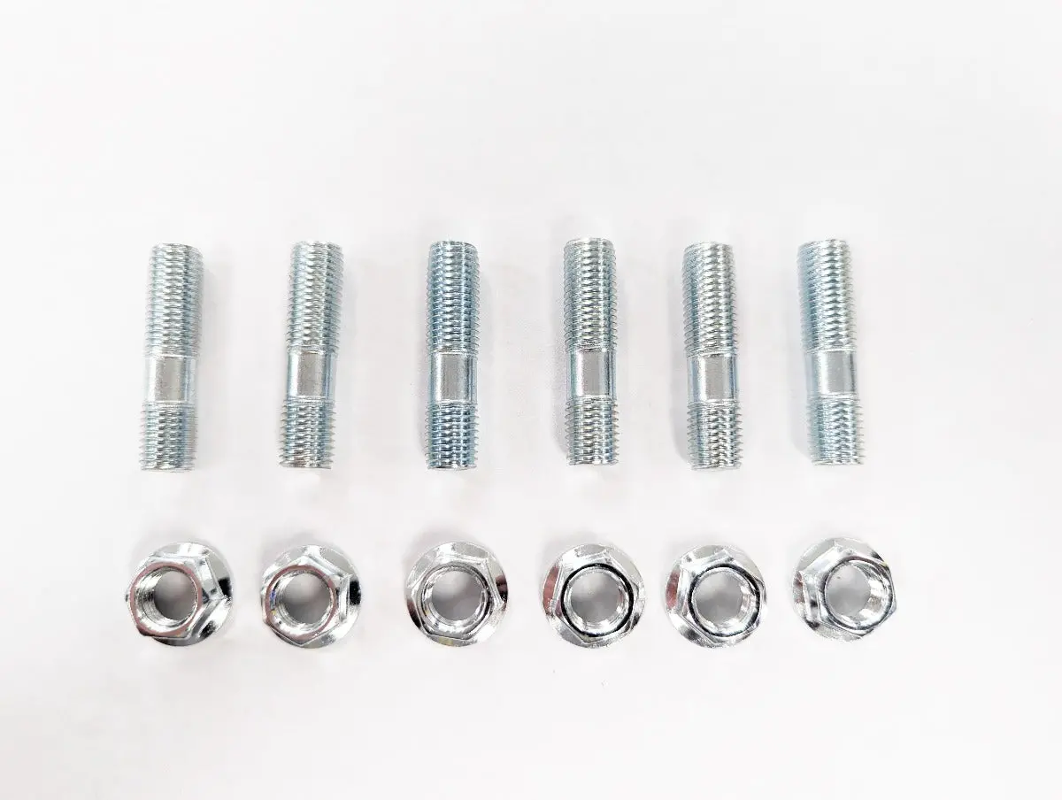Plm Manifold Downpipe Stud Nut Kit - M10 X 1.25 Honda Subaru 1