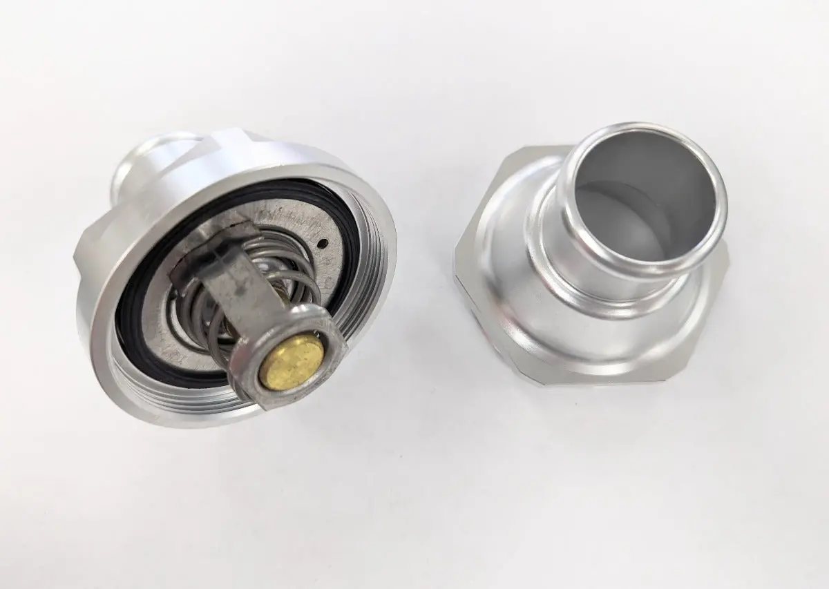Precision Works Universal Inline Thermostat Housing - 1.25" Hose 1