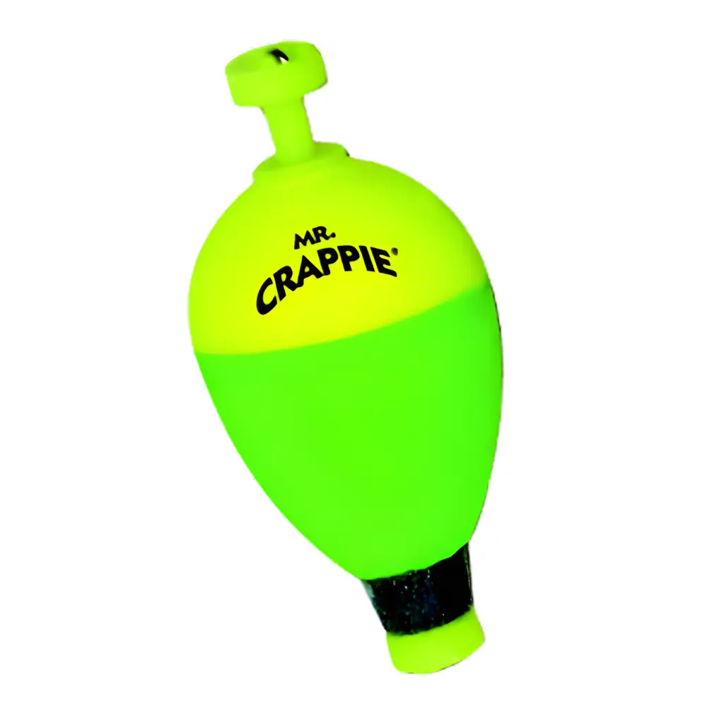 Betts Mr. Crappie Snappers Pear Foam Floats - Weighted - 2Pk 1