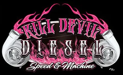 Kill Devil Diesel Pink Flame Hoodie 1