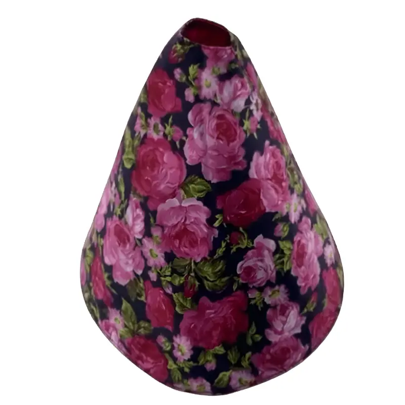 Pinky Red Rose Flower Gear Shift Boot Cover 1