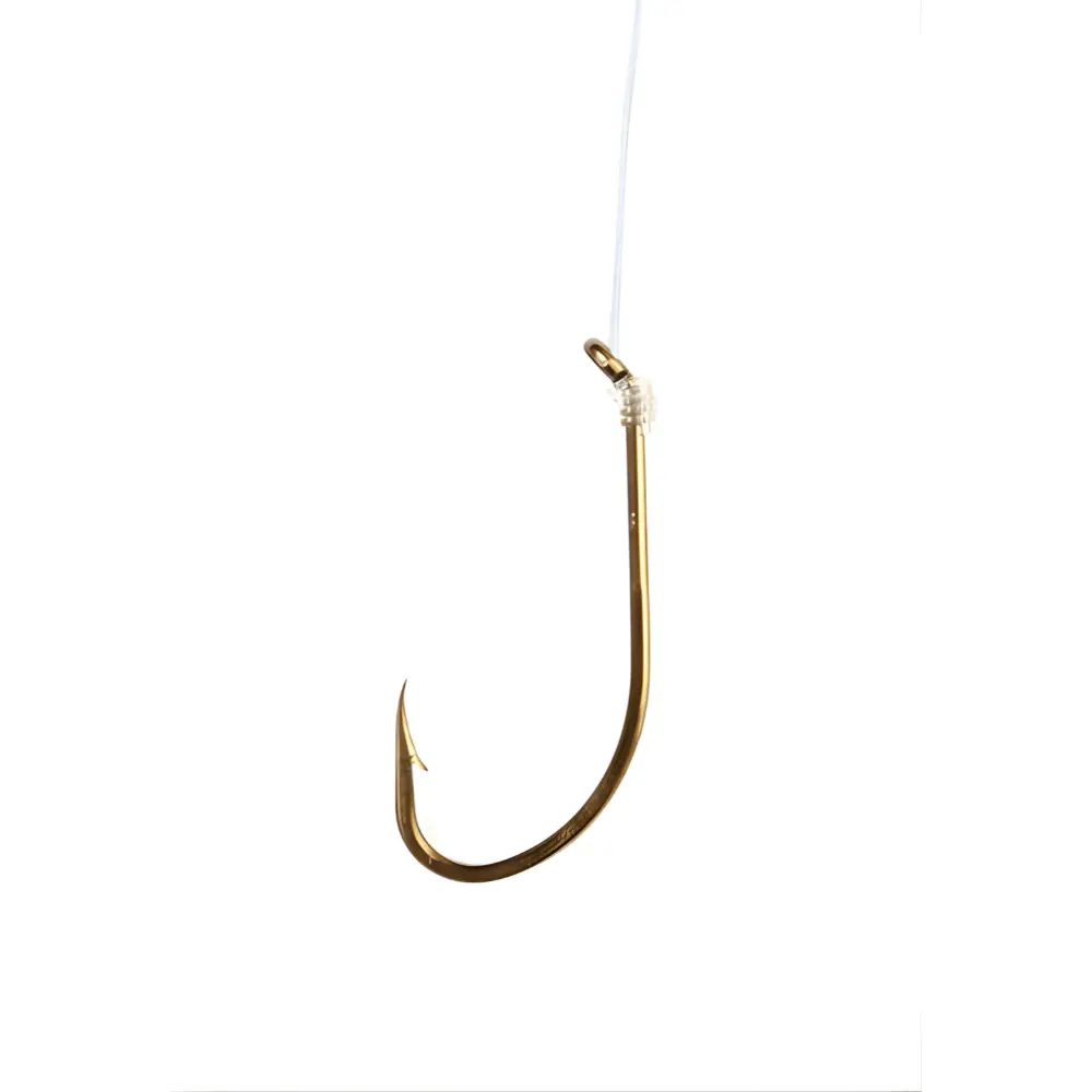 Eagle Claw Plain Shank Snelled Hooks (031) 1