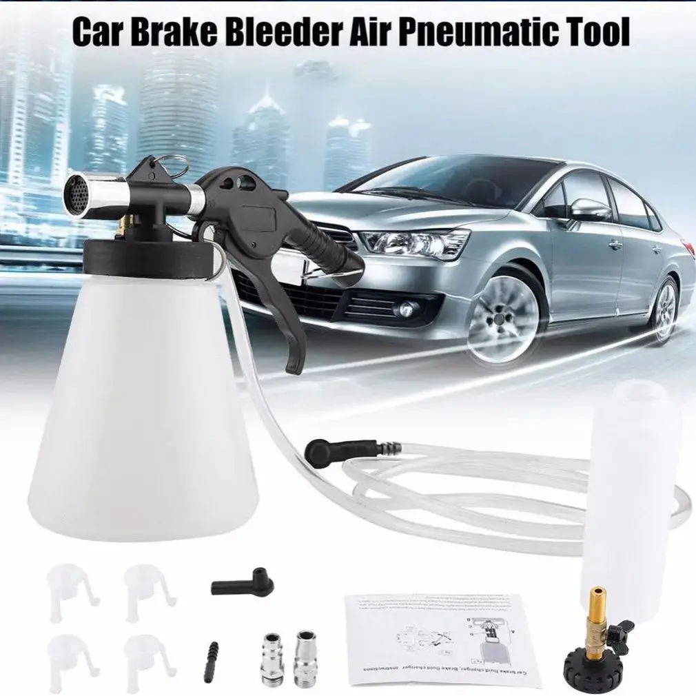 Air Operated Brake Fluid Bleeder Pneumatic Brake Bleeder Kit 1