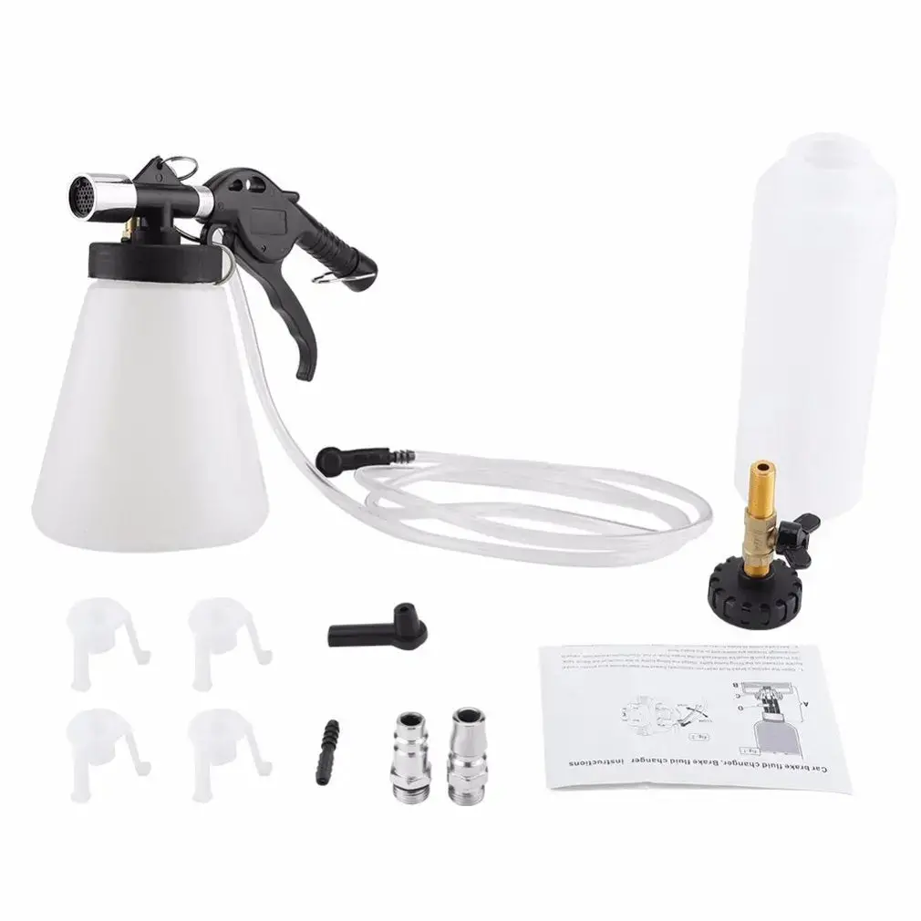 Air Operated Brake Fluid Bleeder Pneumatic Brake Bleeder Kit 2