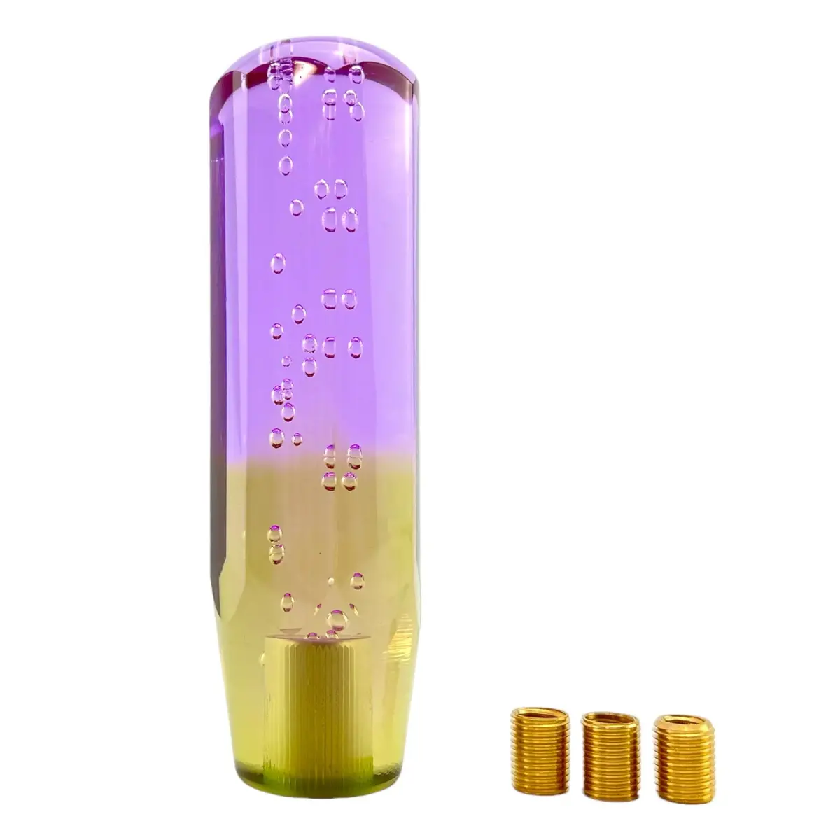 15Cm Bubble Gear Knob Green/Purple 1