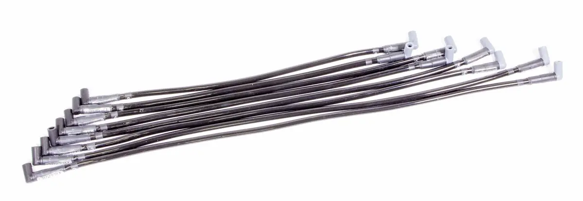 Quickcar Spark Plug Wire Set - Sbc Blk W/O Coil Wire 1