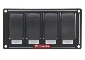 Quickcar Accessory Panel 4 Switch Rocker 1