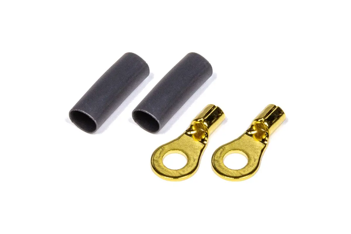 Ring Terminal #8 14-16 Ga. Pair W/Heat Shrink 1