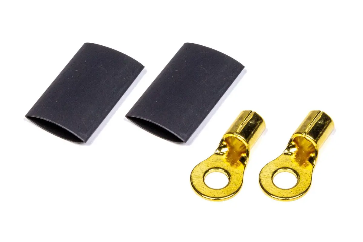Ring Terminal #10 8-10 Ga. Pair W/Heat Shrink 1