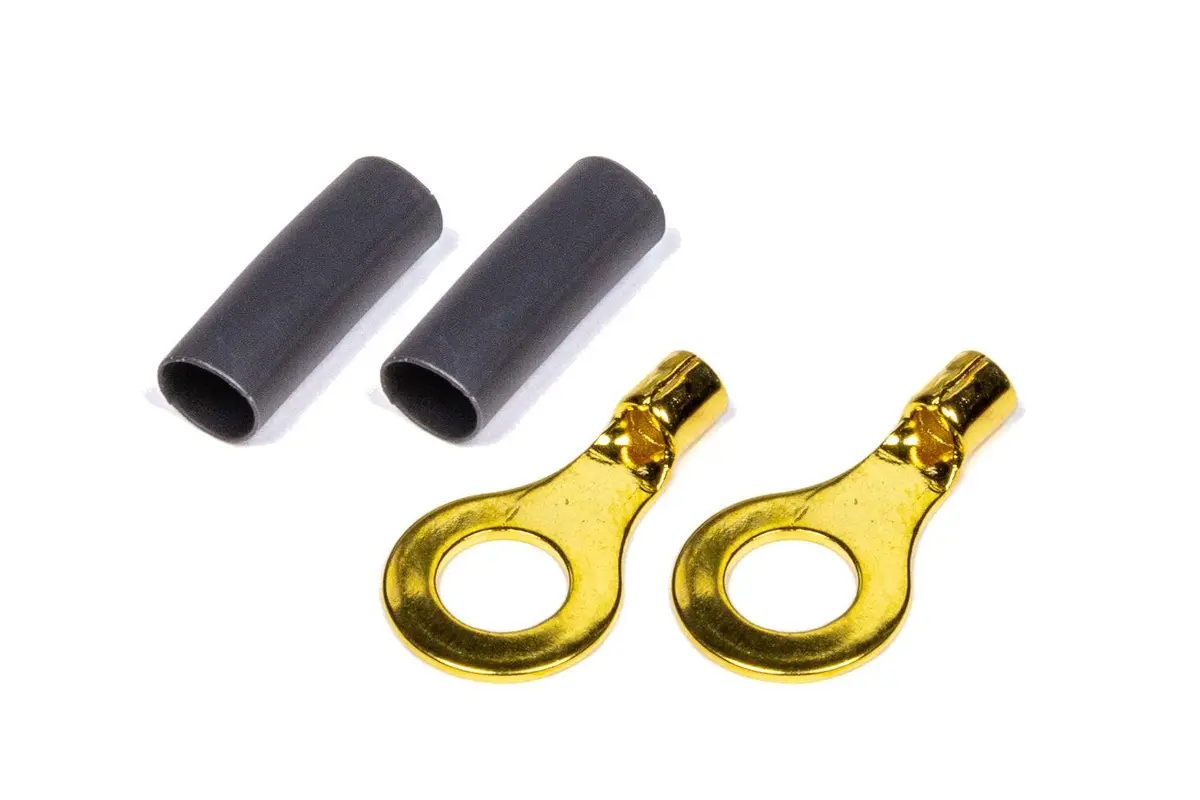 Ring Terminal 1/4 14-16 Ga. Pair W/Heat Shrink 1