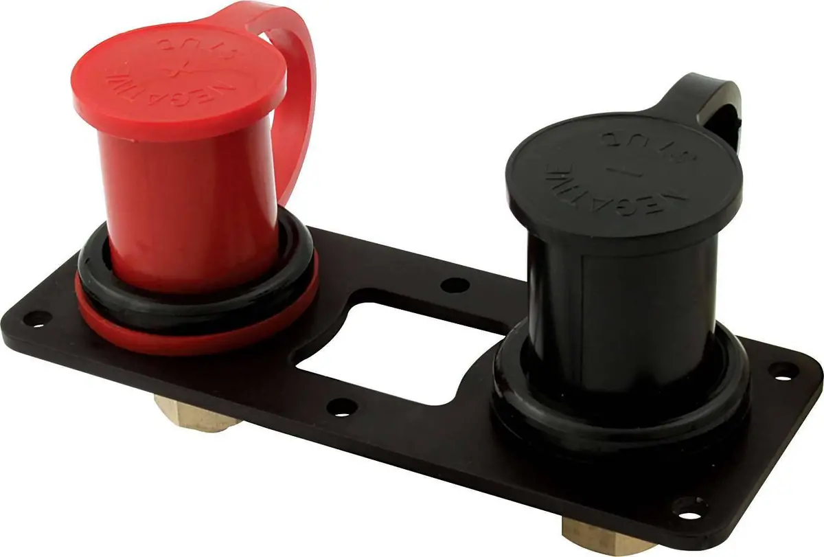 Battery Charging Posts Pair W/Flat Mnt Brkt 1