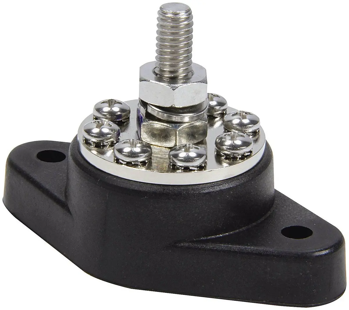 Quickcar Power Distribution Post Black 8 Location 1