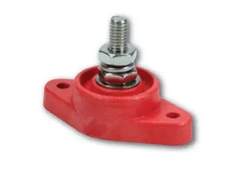 Quickcar Power Distribution Block Red Single Post 1