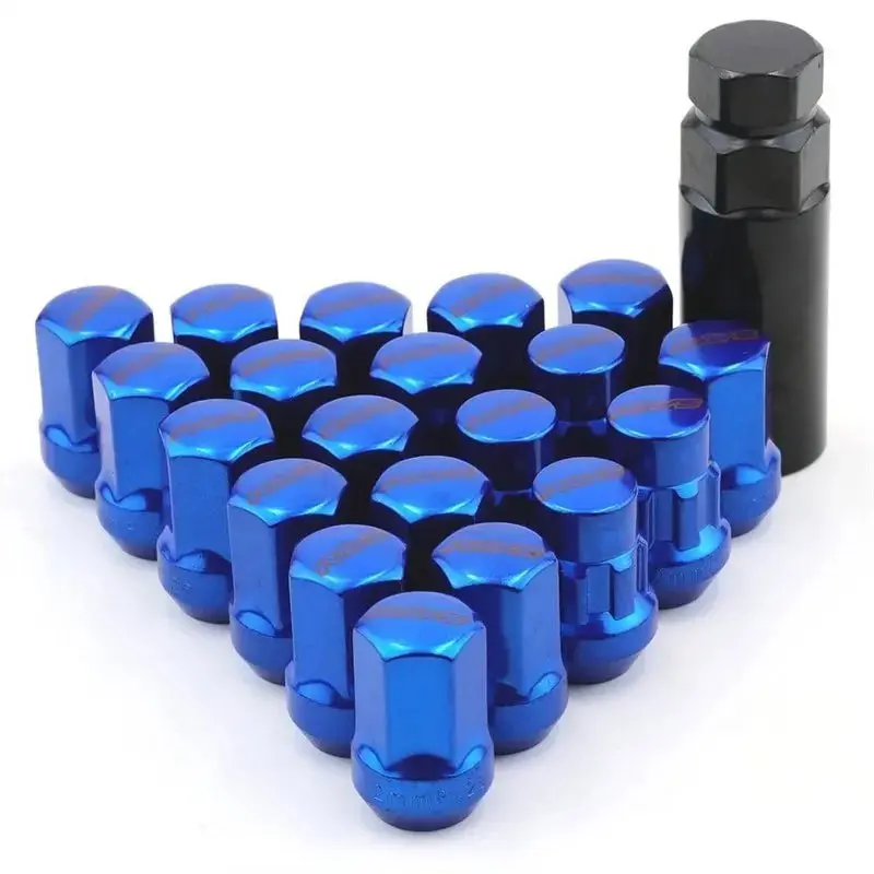 Rays Volks 17 Hex Steel Racing Tuner Lug Nuts Set 1