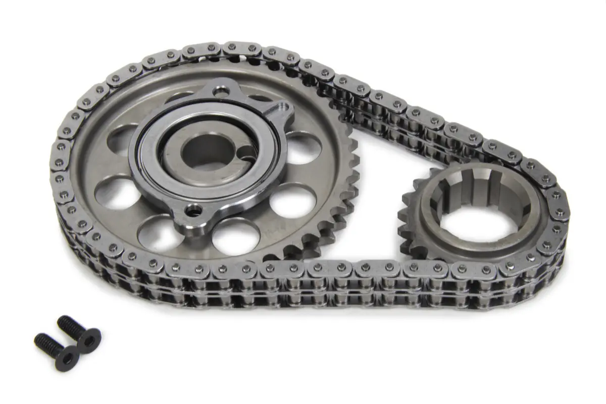 Rollmaster Sbf Billet Roller Adj. Timing Set W/Torr. Brg 1