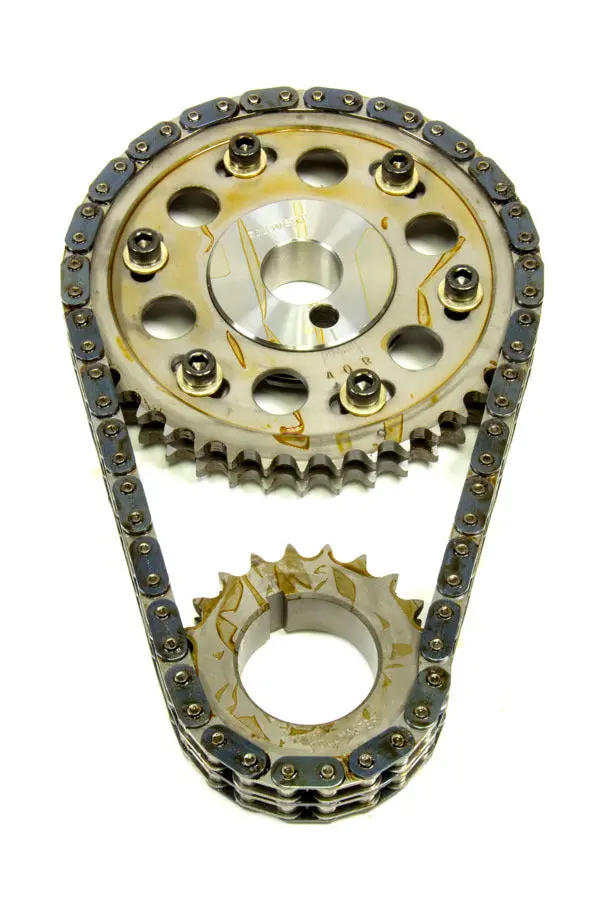 Rollmaster Sbf Billet Roller Adj. Timing Set W/Torr. Brg 1