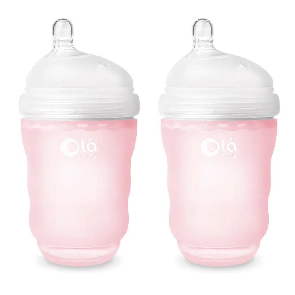 Gentle Bottle 240Ml 2 Pack - Rose 1