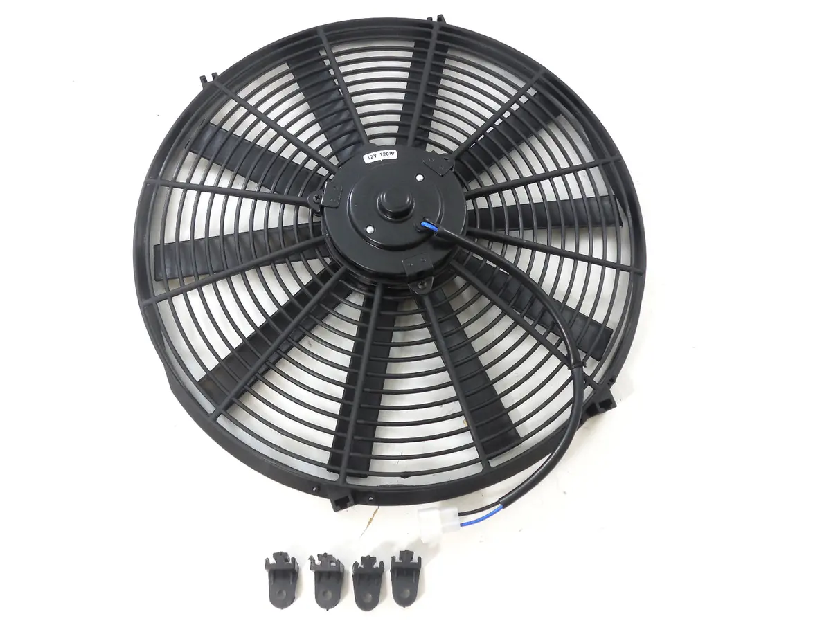 12In Electric Fan Curved Blades 1