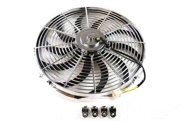 14In Electric Fan Curved Blades 1