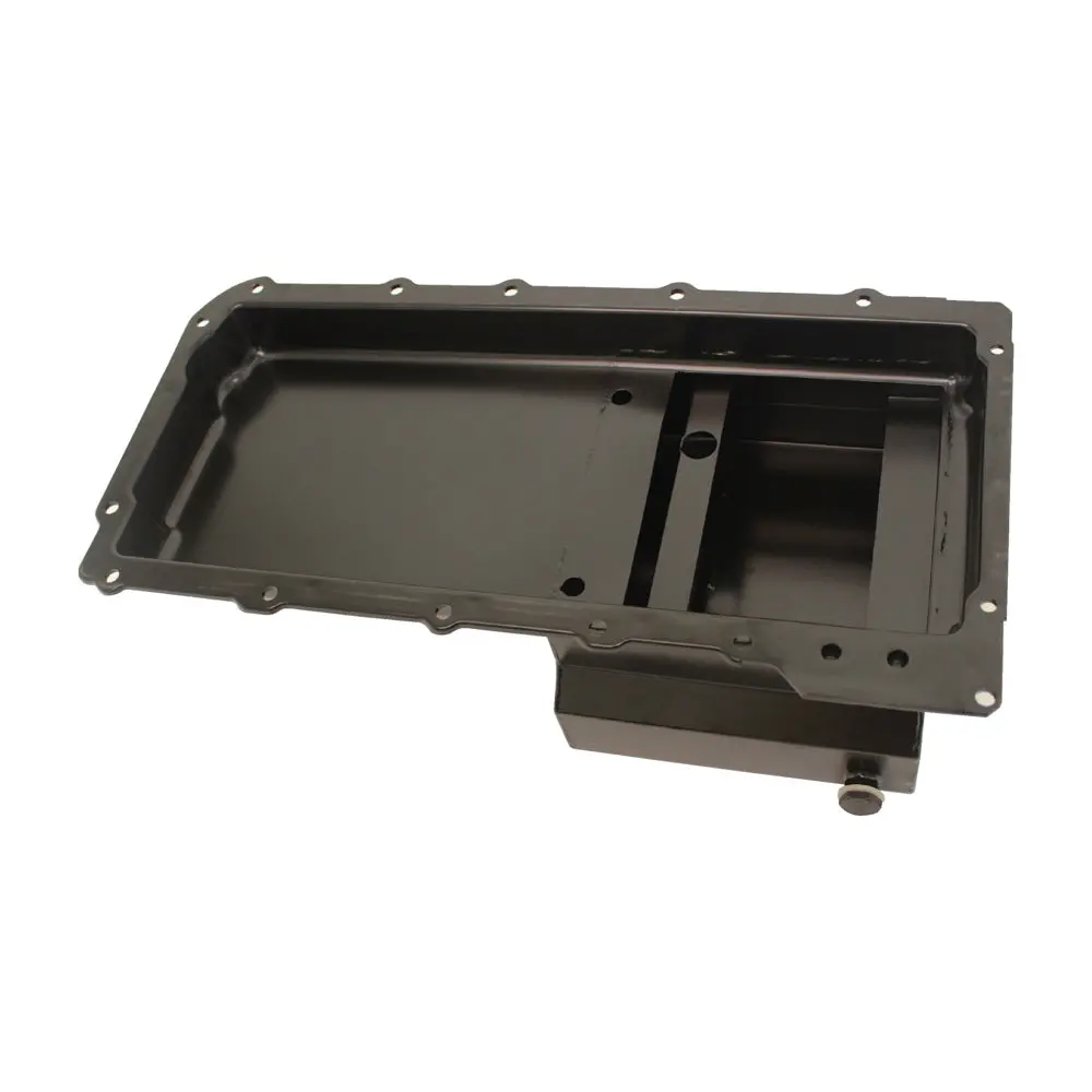 Racing Power Gm Ls1 Steel Oil Pan 7 Quart Black 1