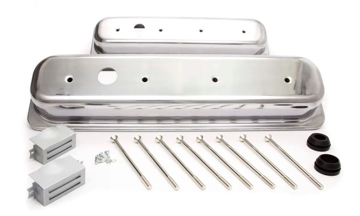 Sbc Alum Short V/C Ball Milled Polished 1
