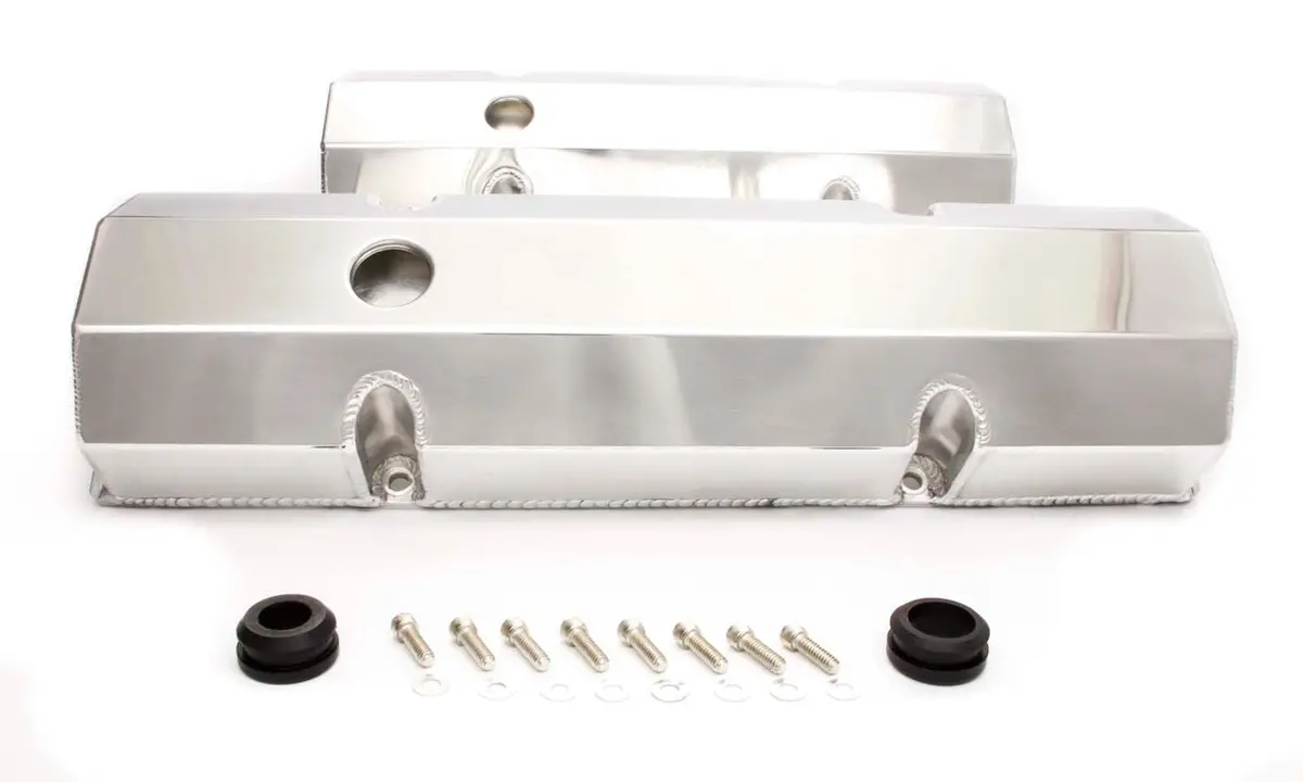 Sbc Alum Fabricated Tall V/C Anodized 1