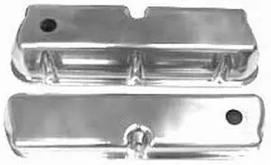 Rpc Sb Ford Aluminum Valve Covers Plain With Hole 1