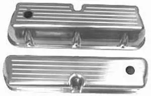 Rpc Polished Aluminum Valve Covers Sb Ford Ballmilld 1