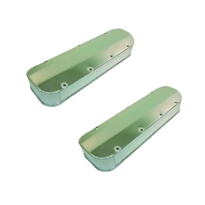 Rpc Fabricated Bb Chevy 1965 -95 Valve Covers W/Rails 1