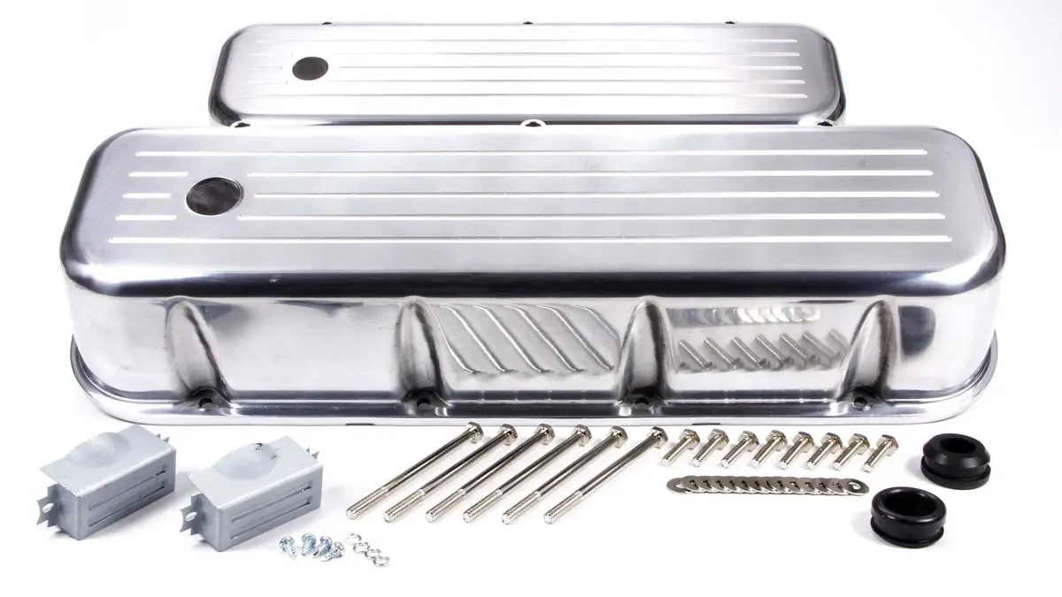 Optima Alum Smooth Battery Tray Polished 1