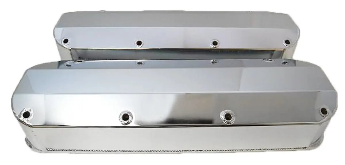 Rpc Alum Fabricated Bb Chevy Tall Valve Covers 1