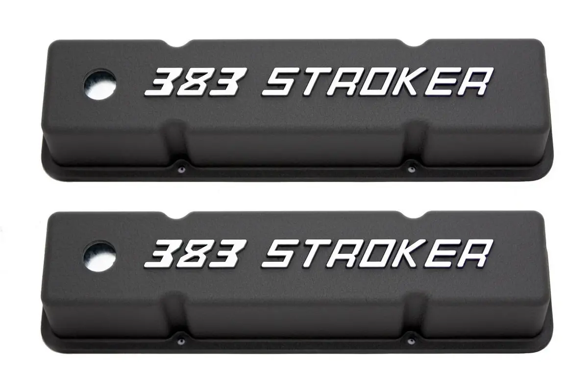 Small Block Chevy Tall Valve Covers 383 Stroker 1