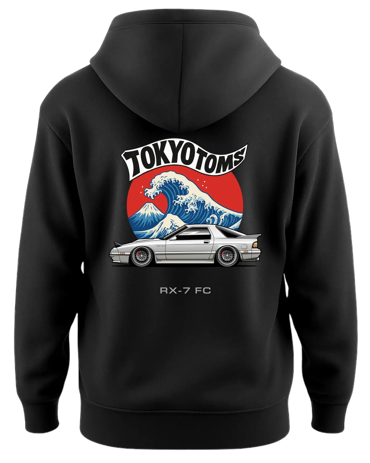 Tokyo Toms Mazda Rx-7 Fc Wave Hoodie 1