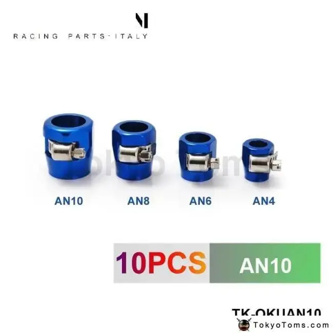Racing An10 21Mm Straight Hose End Clamp Fittings 1
