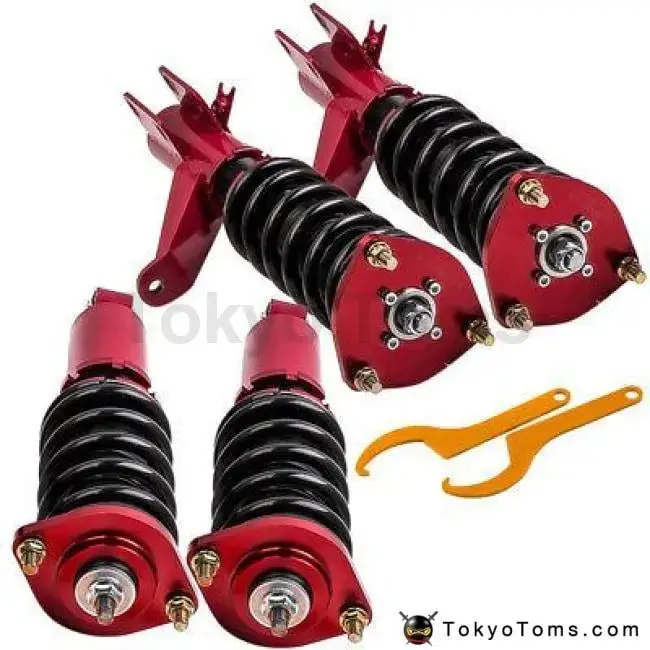 Racing Coilover Suspension Kit For 01-05 Honda Civic Em2 Es1 Ep3 Eu Front Rear 1