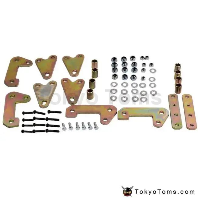Racing Lift Level Kit 2" Utv Full Front Rear Lift Kit For Polaris Ranger Crew Xp900 Plk900r-00 2013-2018 1