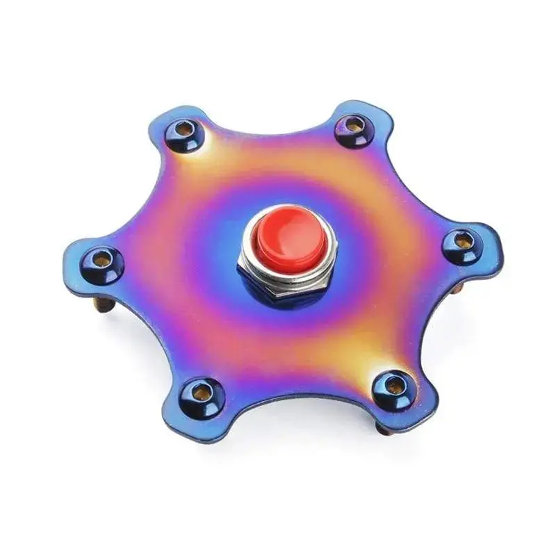 Racing Red Horn Button 1