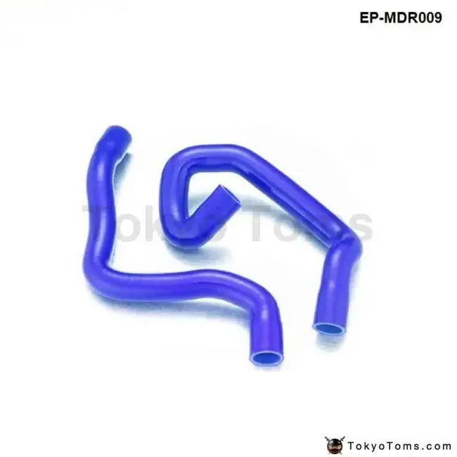 Racing Silicone Turbo Intercooler Radiator Hose Kit For Mazda 3 Series Mzr 04-07 (2Pcs) 1