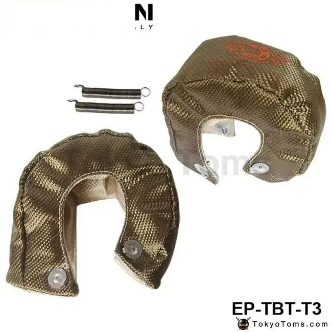 Racing - T3 Titanium Turbo Blanket Heat Shield Barrier 1,800 Degree Temp Rating 1